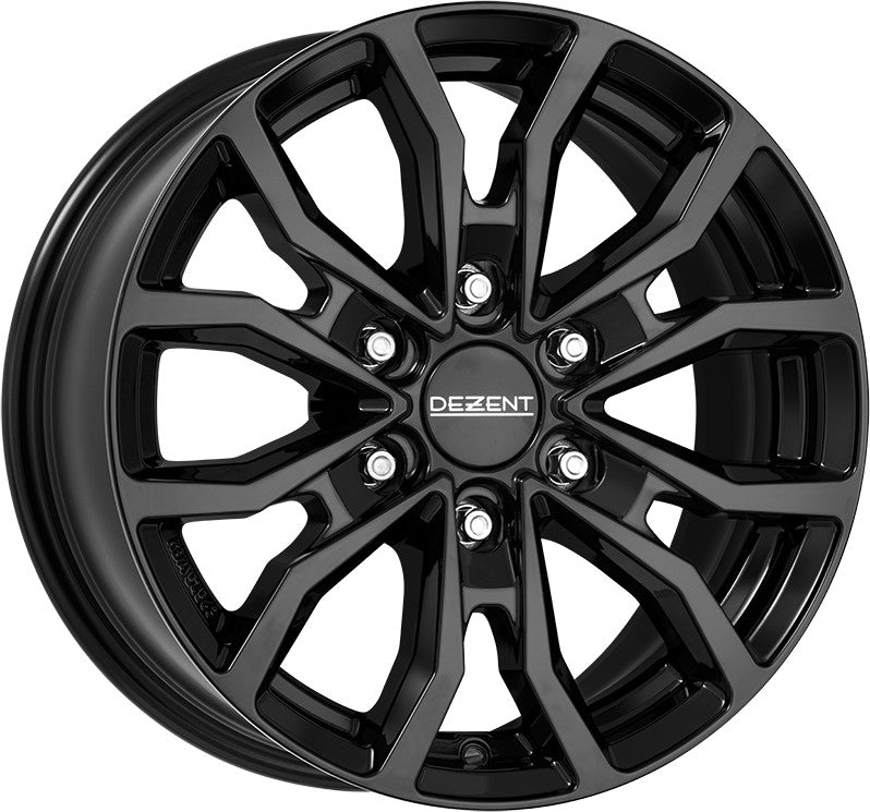 Dezent KC black Alufelge 8x18 Zoll ET30 LK 6x139.7 ML93.1