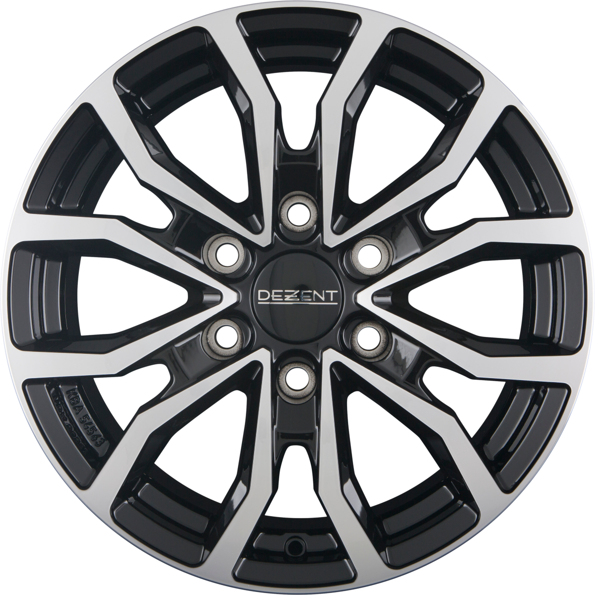 Dezent KC black/polished Alufelge 8x17 Zoll ET35 LK 6x139.7 ML67.1 – Bild 8