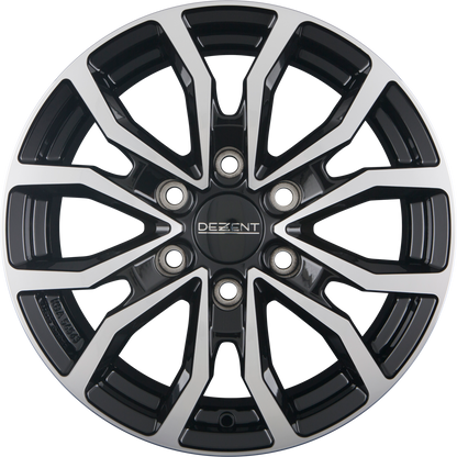 Dezent KC black/polished Alufelge 8x17 Zoll ET35 LK 6x139.7 ML67.1 – Bild 8