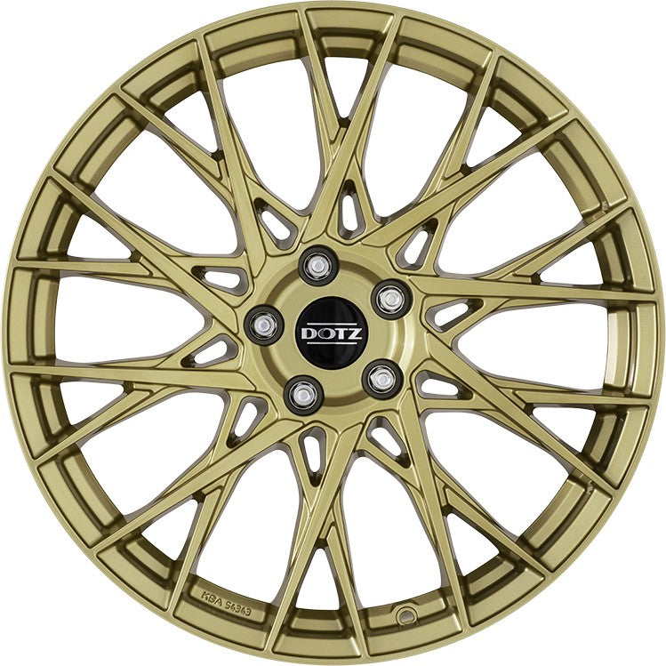 Dotz Fuji gold Alufelge 7.5x18 Zoll ET48 LK 5x114.3 ML71.6 – Bild 2