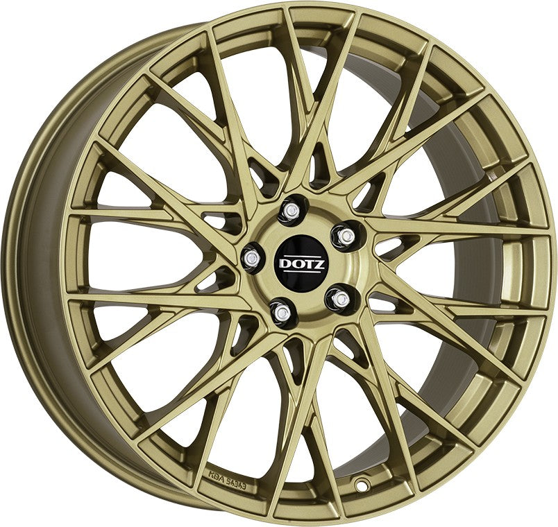 Dotz Fuji gold Alufelge 9x19 Zoll ET44 LK 5x112 ML66.6