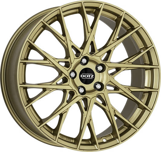 Dotz Fuji gold Alufelge 8x20 Zoll ET40 LK 5x112 ML70.1