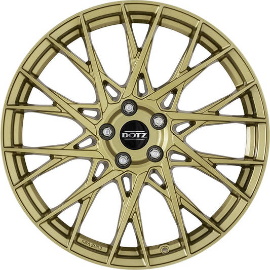 Dotz Fuji gold Alufelge 8x20 Zoll ET40 LK 5x112 ML70.1 – Bild 2