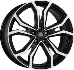 Dezent TV black/polished Alufelge 8x19 Zoll ET37 LK 5x120 ML72.6