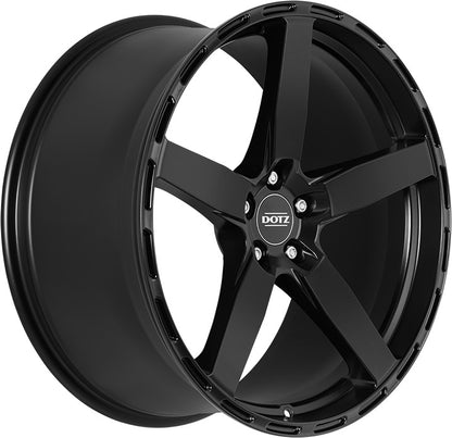 Dotz MarinaBay black matt 9.5x19 ET45 - LK5/112 ML70.1