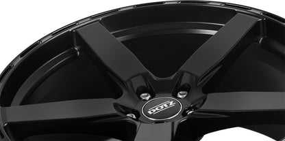 Dotz MarinaBay black matt 9.5x19 ET45 - LK5/112 ML70.1