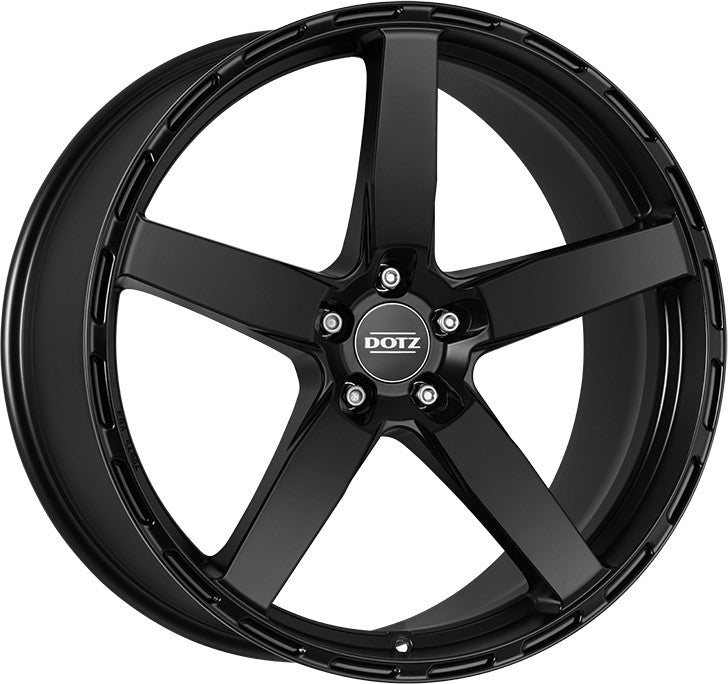 Dotz MarinaBay black matt 9.5x20 ET35 - LK5/112 ML70.1