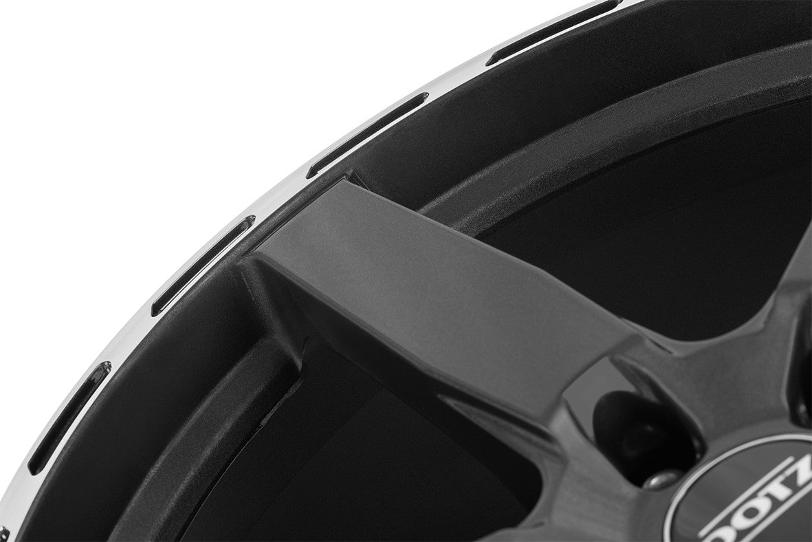 Dotz MarinaBay gunmetal/polished lip Alufelge 9.5x19 Zoll ET45 LK 5x112 ML70.1 – Bild 5