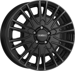 Dezent KE black Alufelge 6.5x16 Zoll ET66 LK 5x130 ML89.1