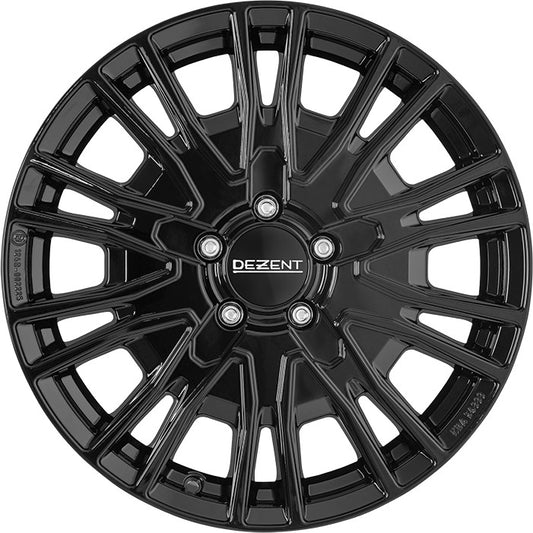 Dezent KE black 6.5x16 ET66 - LK5/130 ML89.1