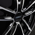 Dezent KF DARK - Schwarz Frontpoliert Alufelge 7.5x18 Zoll ET37 LK 5x110 ML65.1 – Bild 3