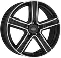 Dezent KG black/polished Alufelge 7.5x17 Zoll ET30 LK 5x112 ML66.6