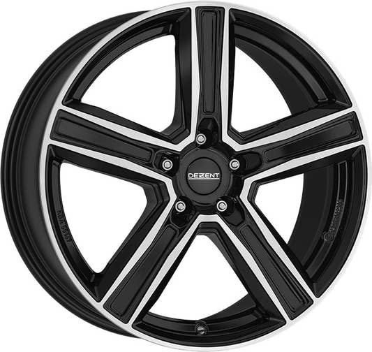Dezent KG black/polished 7.5x18 ET25 - LK5/112 ML66.6
