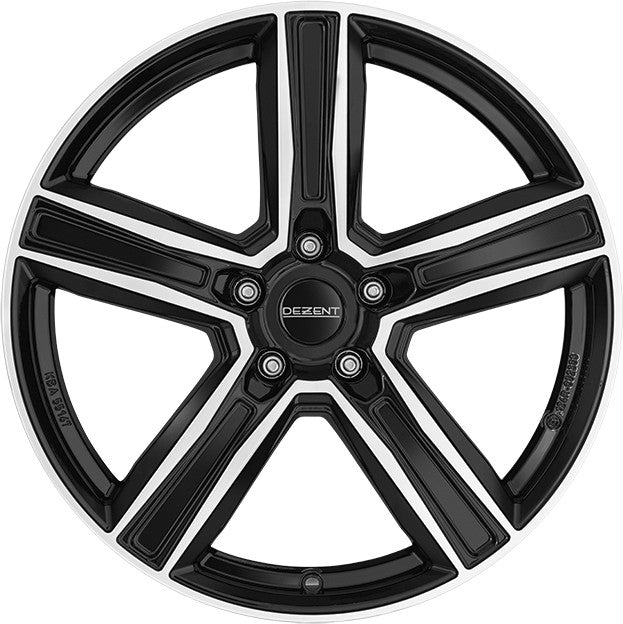 Dezent KG black/polished 8x18 ET45 - LK5/108 ML63.4