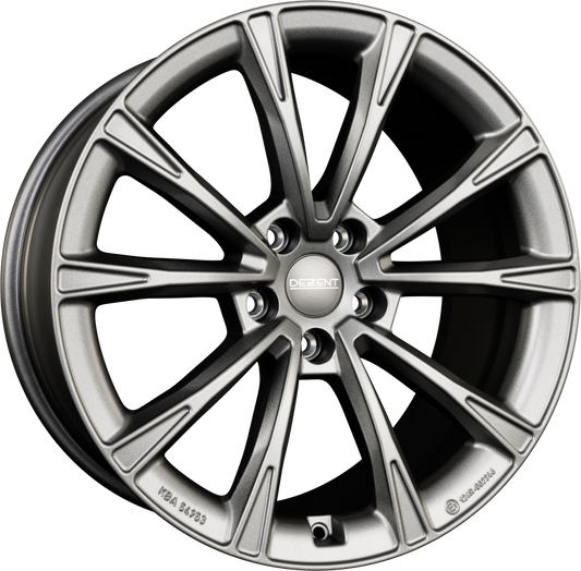 Dezent AR GRAPHITE - Graphite Matt Alufelge 9.5x19 Zoll ET45 LK 5x114.3 ML64.1 – Bild 2