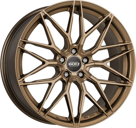 Dotz Suzuka bronze matt Alufelge 8x18 Zoll ET35 LK 5x120 ML72.6
