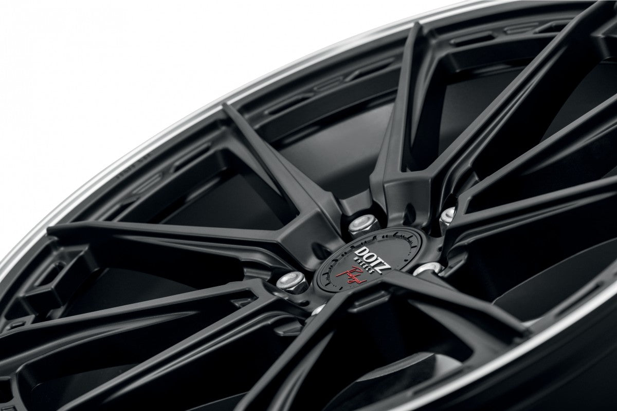 Dotz Sonoma black matt/polished lip Alufelge 8x19 Zoll ET45 LK 5x114.3 ML71.6 – Bild 5