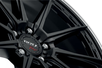 Dotz Sonoma black matt/polished lip Alufelge 8x20 Zoll ET41 LK 5x112 ML57.1 – Bild 4
