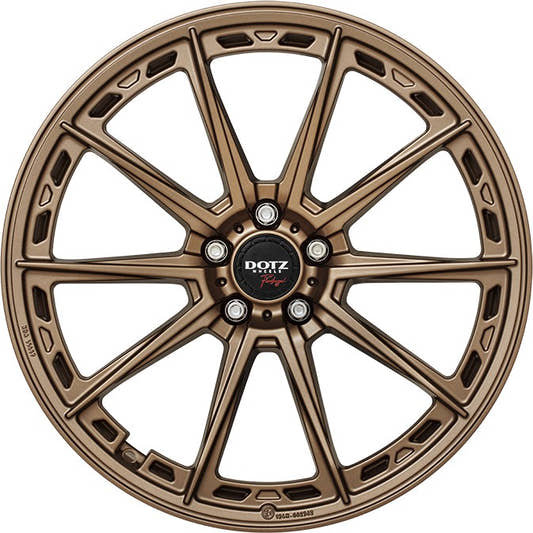 Dotz Sonoma bronze matt Alufelge 8x19 Zoll ET45 LK 5x120 ML72.6 – Bild 2