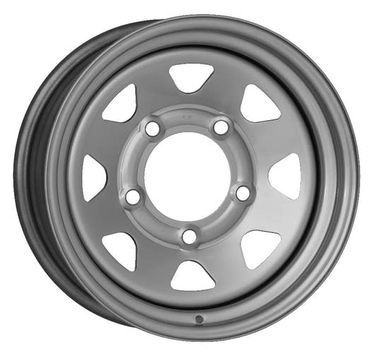 Dotz Dakar silver (ohne Nabenbecher) 7x17 ET30 - LK6/114.3 ML66.1