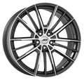 AEZ Kaiman gunmetal polished Alufelge 8x18 Zoll ET44 LK 5x112 ML57.1