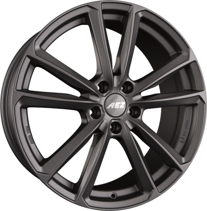 AEZ Tioga GRAPHITE - Graphite Matt Alufelge 7x17 Zoll ET48 LK 5x112 ML70.1 – Bild 2