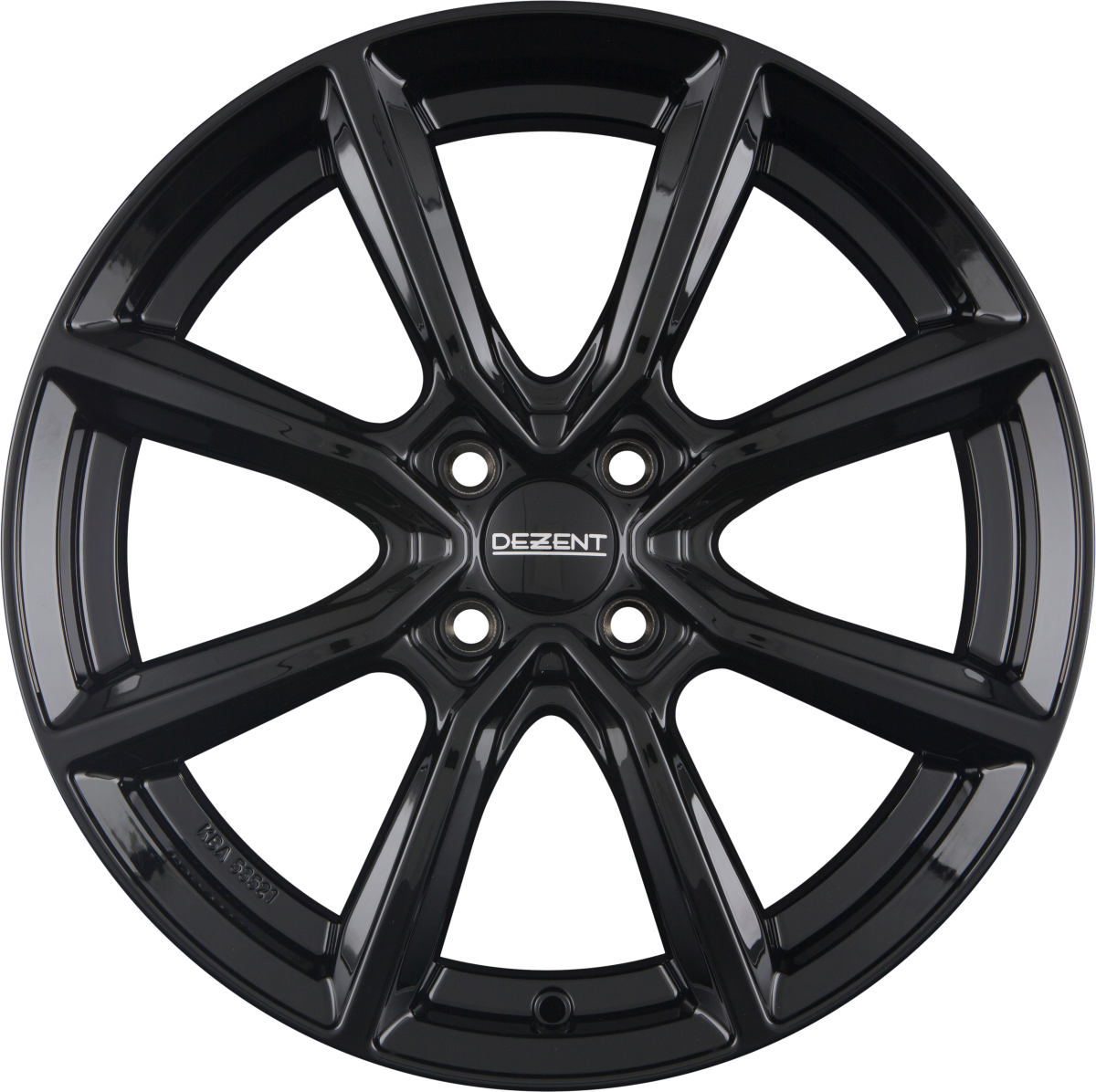Dezent TN black Alufelge 7x18 Zoll ET41 LK 4x98 ML58.1 – Bild 5