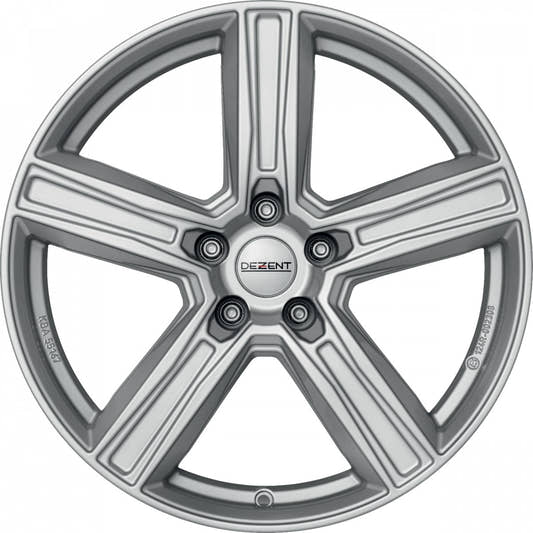 Dezent KG silver 9x18 ET30 - LK5/112 ML66.6