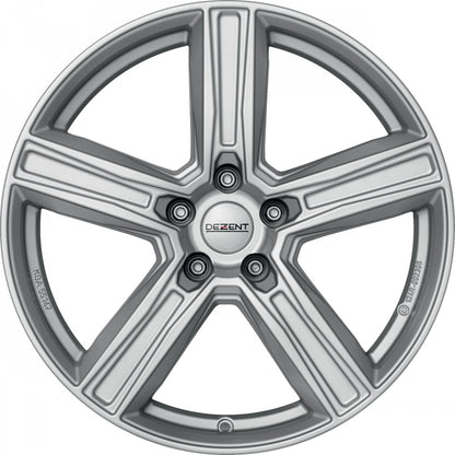 Dezent KG silver Alufelge 6.5x18 Zoll ET44.5 LK 5x112 ML66.6 – Bild 2