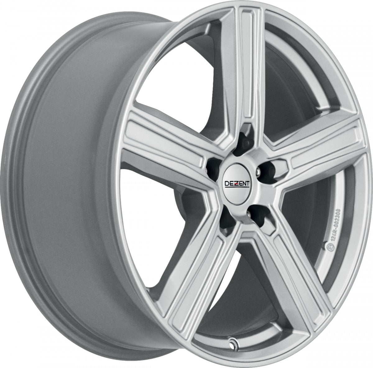 Dezent KG silver Alufelge 6.5x18 Zoll ET44.5 LK 5x112 ML66.6 – Bild 3