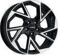 Dezent AP black/polished Alufelge 6.5x16 Zoll ET37 LK 4x100 ML60.1