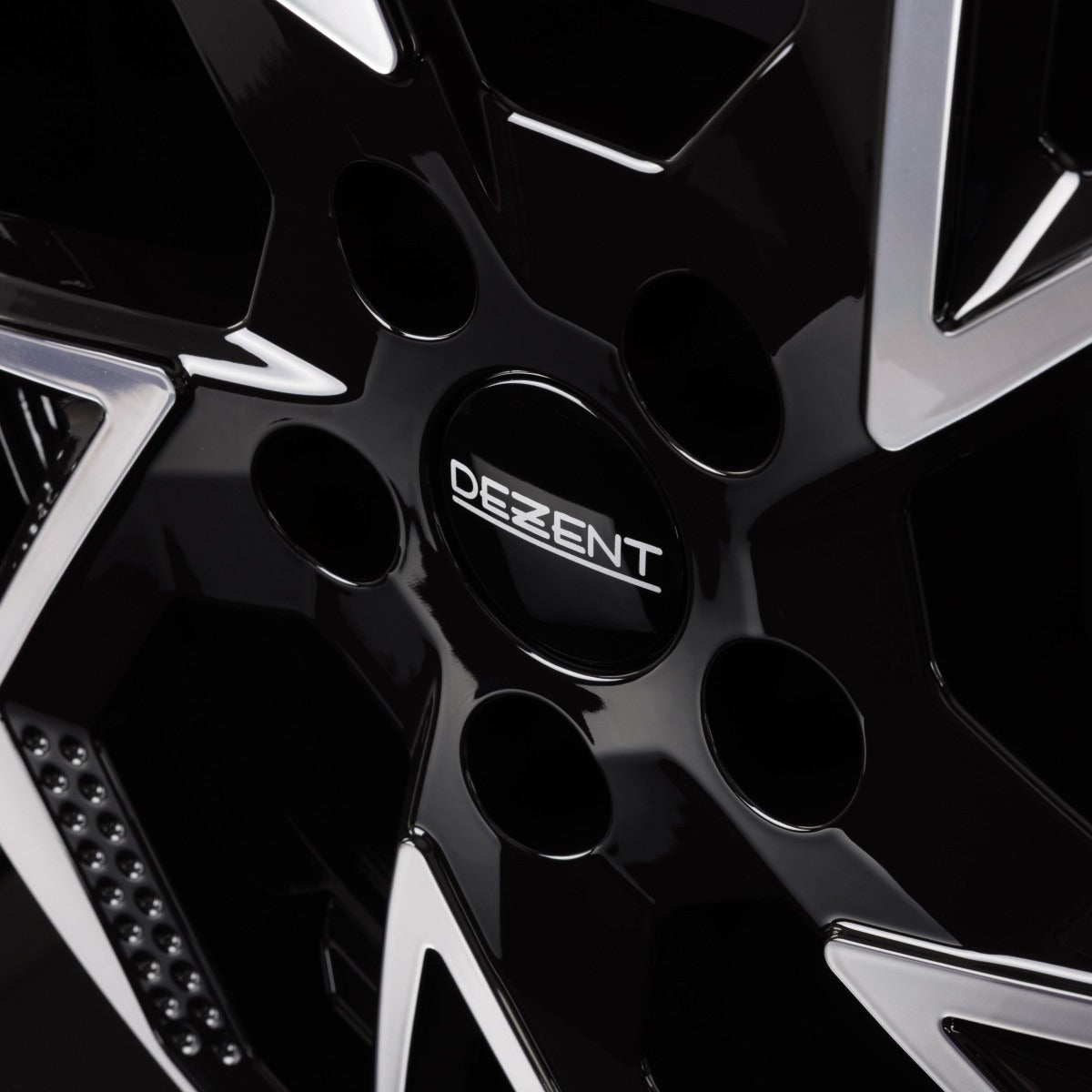 Dezent AP black/polished Alufelge 7.5x18 Zoll ET40 LK 5x112 ML57.1 – Bild 8