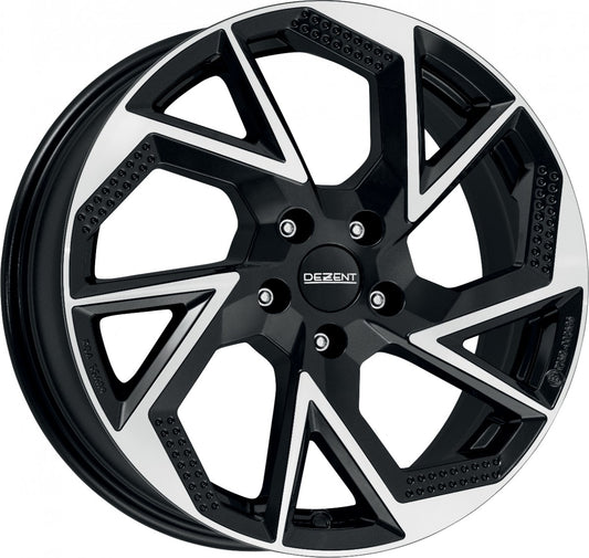 Dezent AP black/polished 7.5x18 ET50 - LK5/112 ML57.1