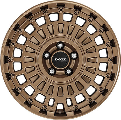 Dotz Talara bronze matt 8x18 ET45 - LK6/130 ML84.1