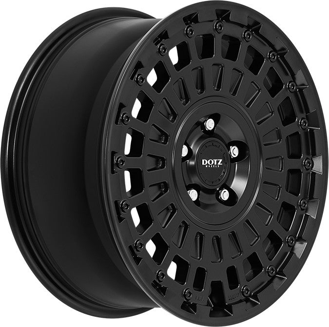 Dotz Talara black matt 8x17 ET50 - LK5/118 ML71.1
