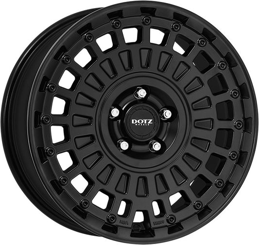 Dotz Talara black matt 8x17 ET20 - LK6/139.7 ML106.1