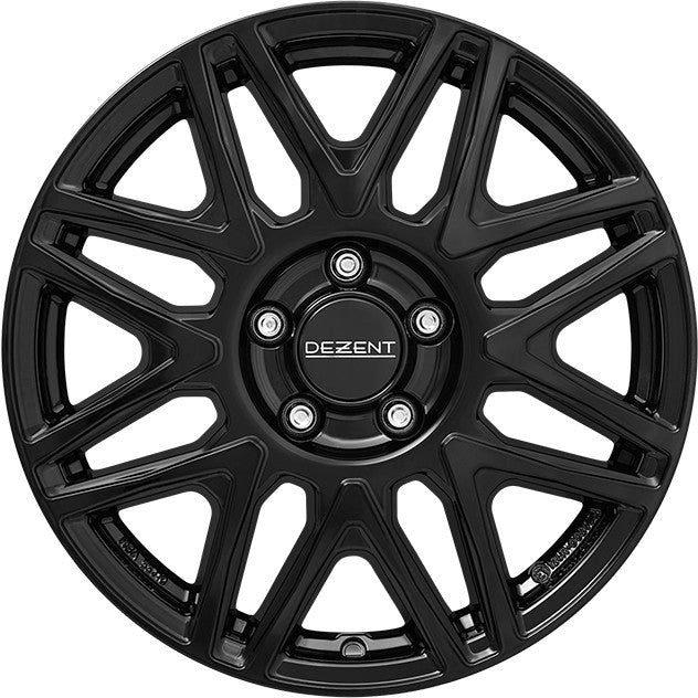 Dezent KH black 6.5x16 ET48 - LK5/114.3 ML66.1