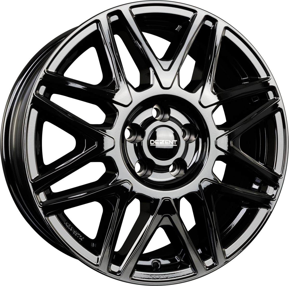 Dezent KH black Alufelge 6.5x16 Zoll ET50 LK 6x120 ML74.6 – Bild 7