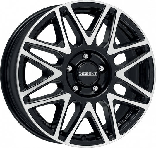 Dezent KH black/polished 7x17 ET50 - LK6/130 ML84.1