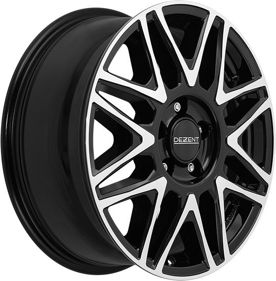 Dezent KH black/polished 7.5x18 ET45 - LK6/130 ML84.1