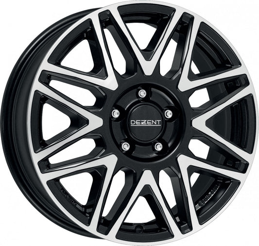 Dezent KH black/polished 6x16 ET68 - LK5/130 ML78.1