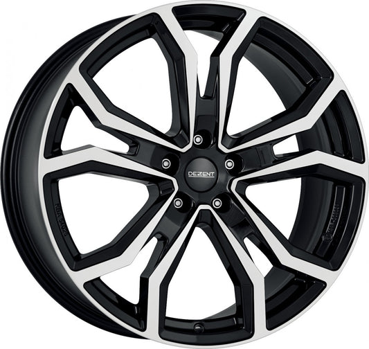 Dezent TV black/polished 6x15 ET30 - LK5/112 ML66.6