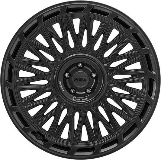 AEZ Tokio black matt 10.5x23 ET43 - LK5/112 ML66.6