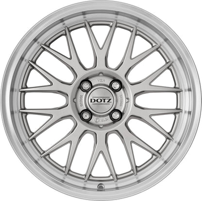 Dotz Bilbao silver/polished lip Alufelge 9x19 Zoll ET25 LK 5x112 ML57.1 – Bild 8