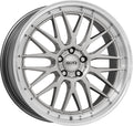 Dotz Bilbao silver/polished lip Alufelge 9.5x19 Zoll ET40 LK 5x120 ML72.6