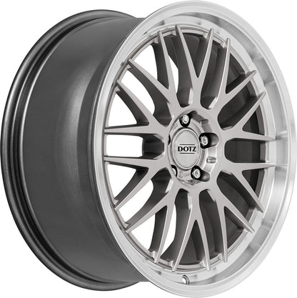 Dotz Bilbao silver/polished lip Alufelge 8x20 Zoll ET47 LK 5x112 ML57.1 – Bild 3