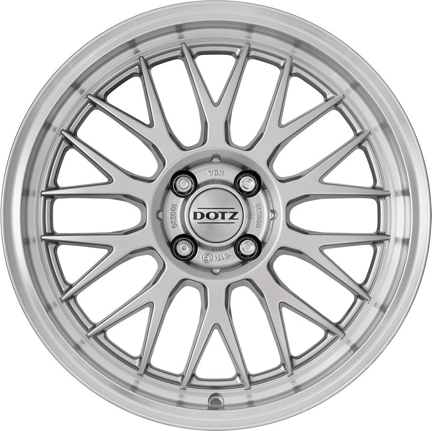 Dotz Bilbao silver/polished lip Alufelge 8x20 Zoll ET47 LK 5x112 ML57.1 – Bild 8