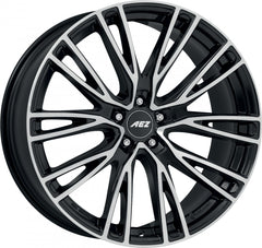 AEZ Seattle black/polished Alufelge 8x19 Zoll ET36 LK 5x112 ML66.6