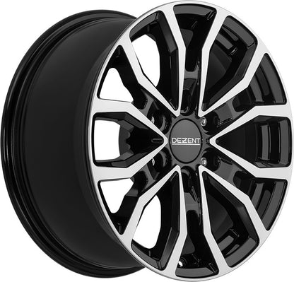 Dezent KC black/polished 8.5x20 ET52 - LK6/139.7 ML95.1