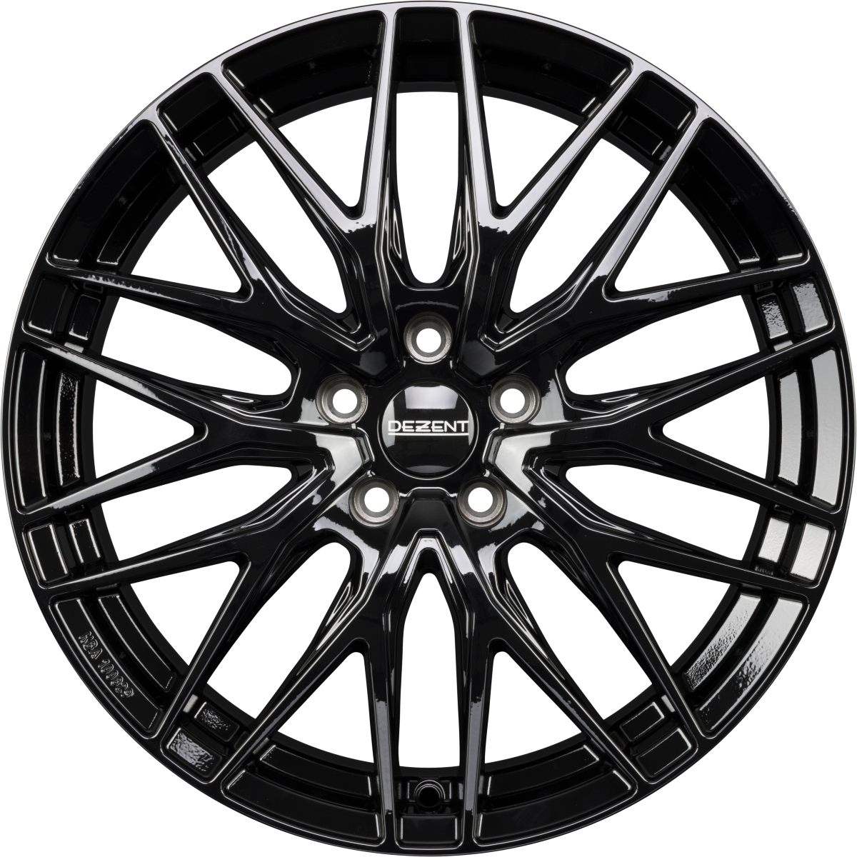 Dezent KY black Alufelge 6.5x17 Zoll ET48 LK 5x100 ML57.1 – Bild 5